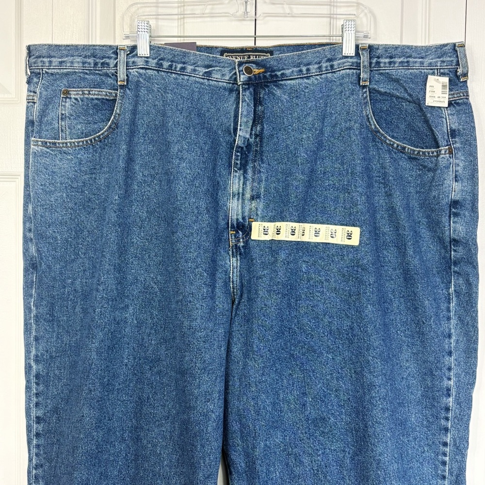 NWT Vintage Avenue Blues Medium Wash Denim Classic Fit Jeans 30 Average - Picture 2 of 16